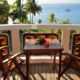 BORA BORA PEARL BEACH RESORT SPA balcony view of ocean